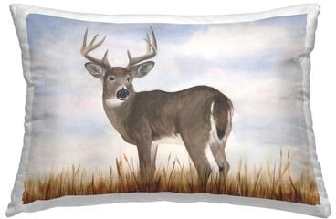 Stupell Deer Gazing in Nature Design by Michael Willett