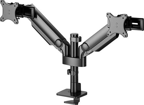 Neomounts DS65S-950BL2 Monitor-Tischhalterung 2 Display(s) 61cm (24") - 86,4cm (34") Schwarz Höhenverstellbar, Neigbar