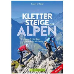 Klettersteige der Alpen, Reisebücher von Eugen E. Hüsler