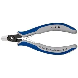 Knipex Präzisions-Elektronik-Seitenschneider L.125mm Form 2 Facette nein pol.