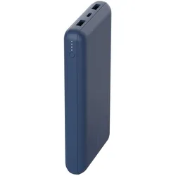 Belkin BOOST CHARGE Powerbank, 20.000mAh 15W, USB-A & -C, blue