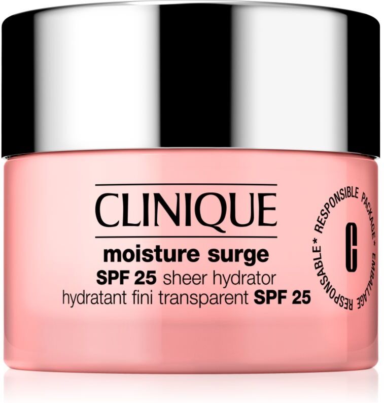 Clinique Moisture Surge™ SPF 25 Sheer Hydrator Feuchtigkeitsspendende Tagescreme mit ernährender Wirkung SPF 25 30 ml