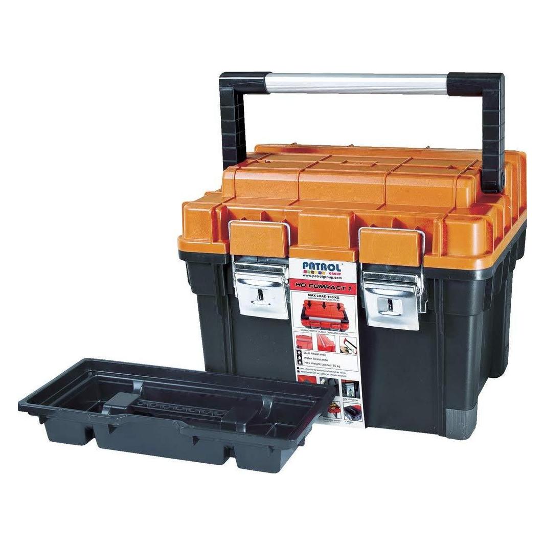 Patrol BOX HD COMPACT 1 Raudonas, 48x35x35cm (SKRC1HDCZEPG001)