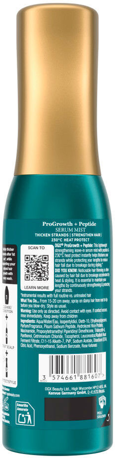 Ogx Progrowth + Peptide serum mist 193 ml