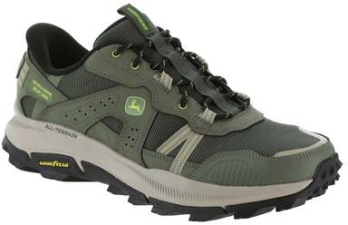 John Deere Built by Skechers Equalizer 5.0 Trail-Harvester 256009 - Mens 8.5 Green Slip On Medium