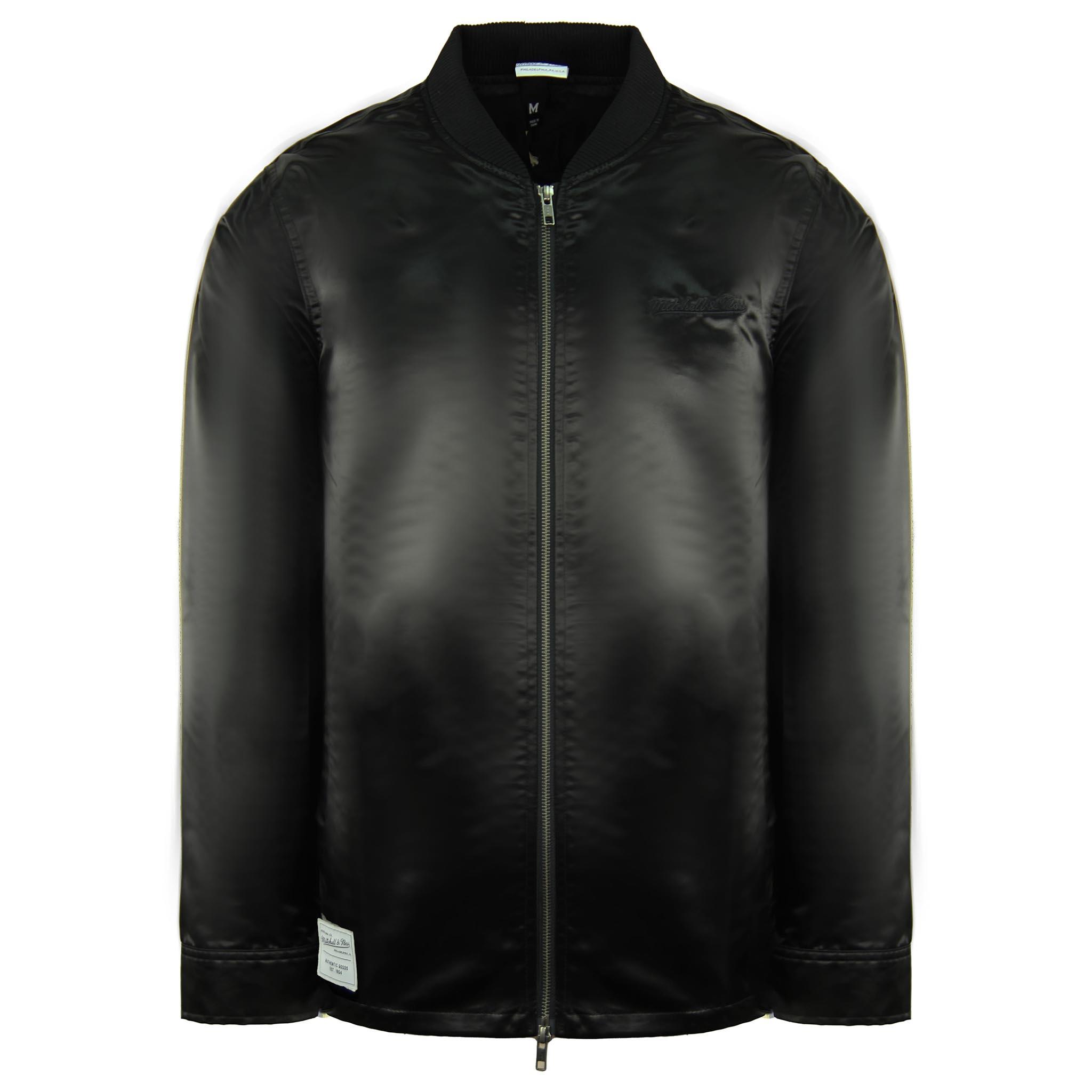 Mitchell & Ness Plain Heren Zwart Jasje