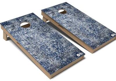 Skip's Garage Bohemian Memphis Cornhole Board Set