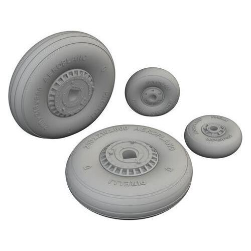 Eduard MC.205 Veltro wheels ITALERI (632204)