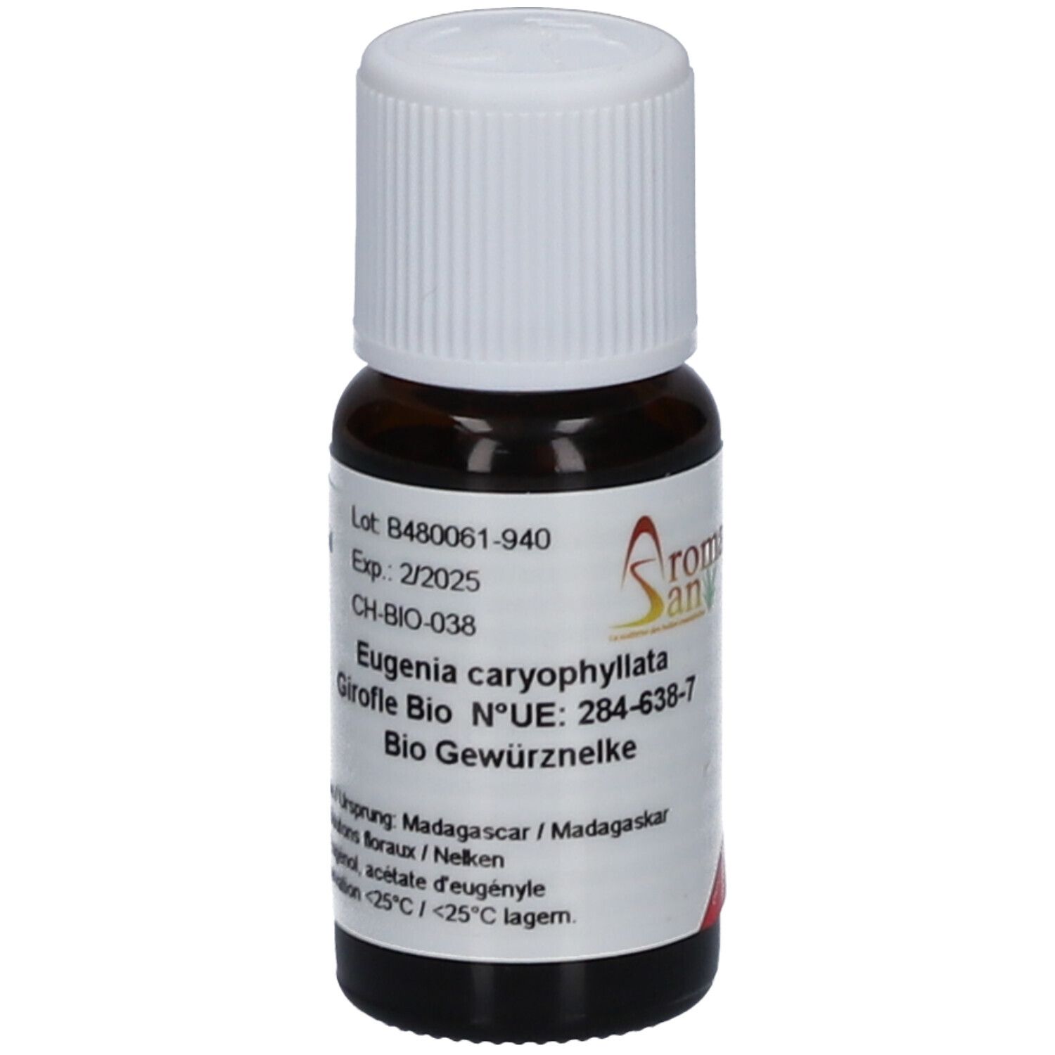Aromasan Gewürznelke Äth/Öl in Schachtel Bio 15 ml Ätherisches Öl