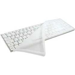 Man & Machine Europe MAN&MACHINE Tastaturabdeckung DE Its Cool Drape,f.ITs Cool Keyboard, Maus + Tastatur Zubehör, Transparent