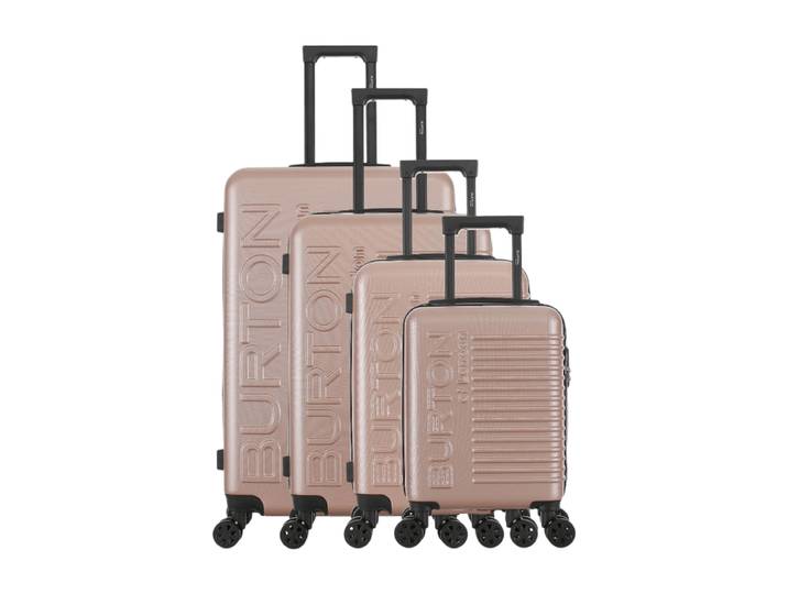 BURTON Set de 4 valises Oxford rose gold