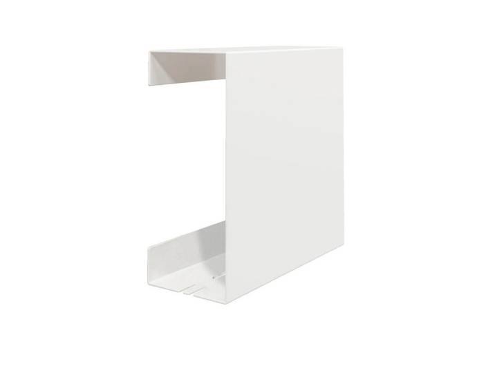 Novel Duschablage, Weiß, Metall, eckig, 22.5x22.5x9.5 cm, Badaccessoires, Sonstige Badaccessoires
