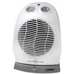 Euromac Ultrafan, Heizlüfter, Weiss, Grau