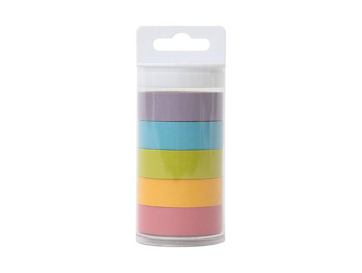 Washitape Set Uni, 5 Stk.
