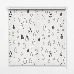 INNENROLLO - Fensterrollo - Rollo - 150x180 cm - Tropfen