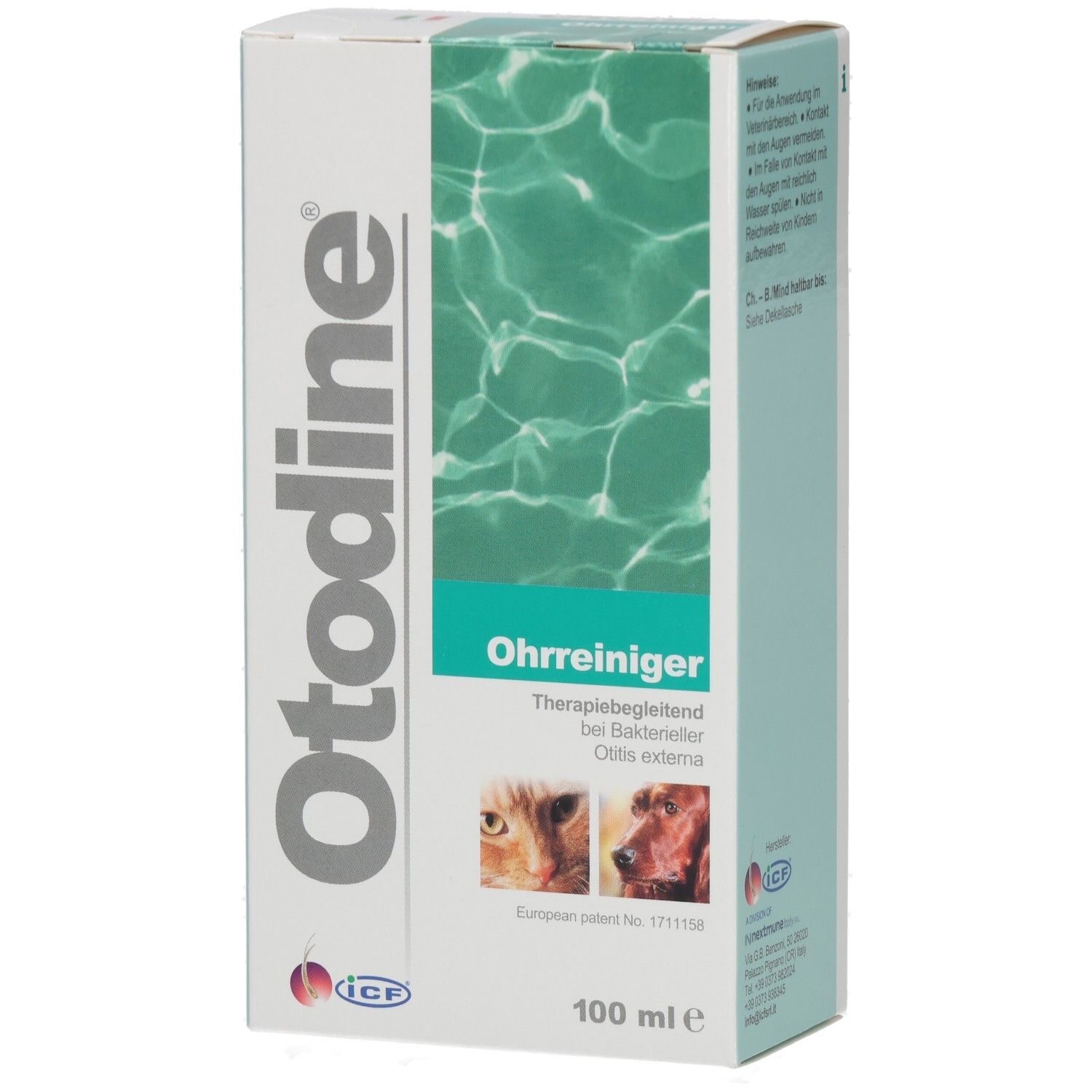 Otodine Ohrreiniger flüssig f.Hunde/Katzen 100 ml Flüssigkeit