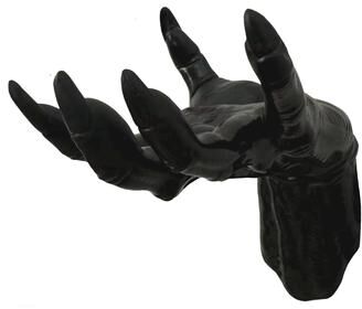 Inspire Select Gothic Creepy Hand Wall Candle Holder Life Size Horror Hand Halloween & Christmas Decor s