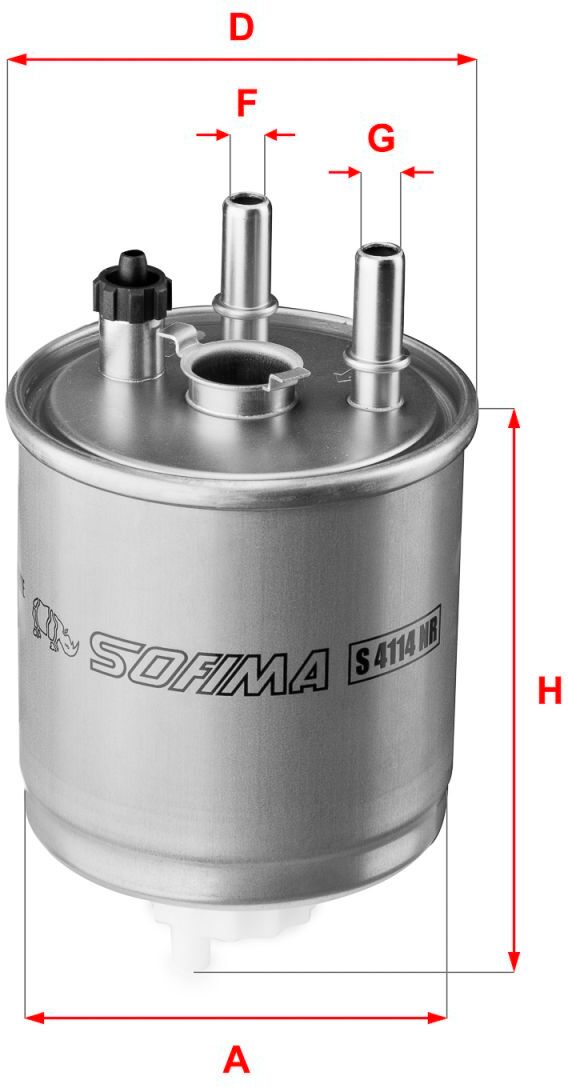 Kraftstofffilter SOFIMA S4114NR