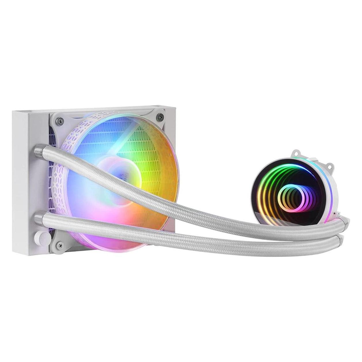Mars Gaming Kit Watercooling Aio Ml-One RGB - 120mm (Blanc) (MLONE120W)