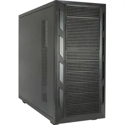 Inter-Tech 88887382 Computer-Gehäuse Micro Tower Schwarz