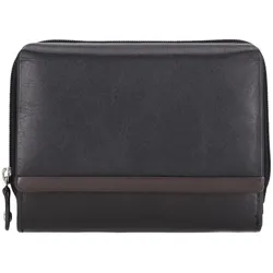 HJP Hochkantbörse Damen Tesoro Polish black/brown - 13
