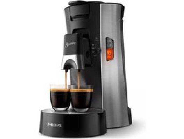 Machine à café - Philips - Senseo® Select - 3 réglages - Crema Plus - Acier inoxydable