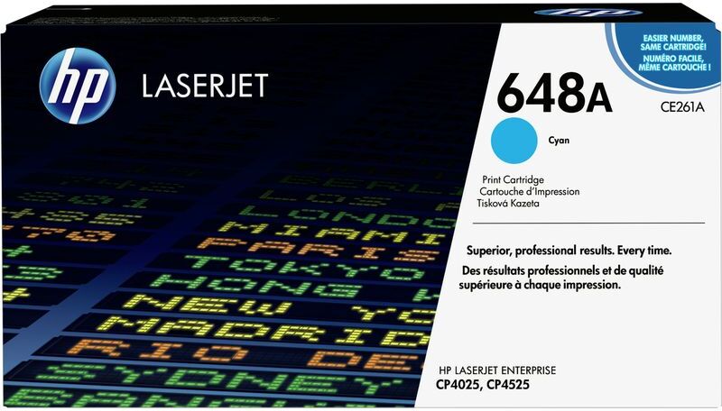 HP 648A (CE261A) - Cyan - Toner