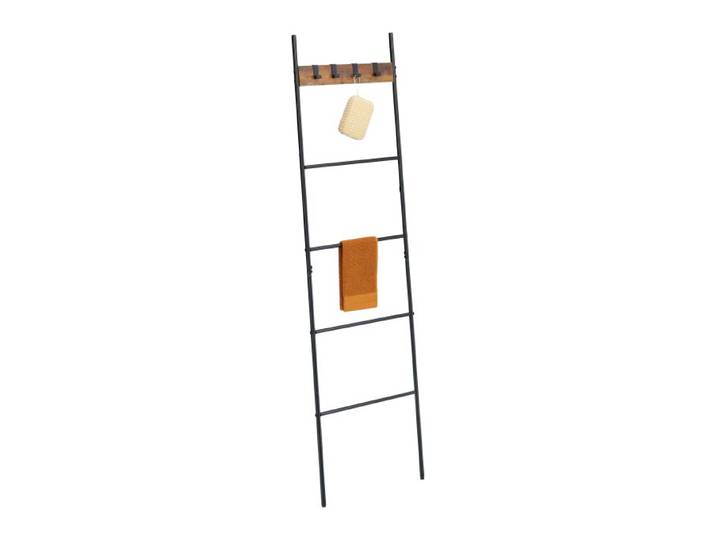 Relaxdays Industrial Handtuchleiter mit 4 Sprossen