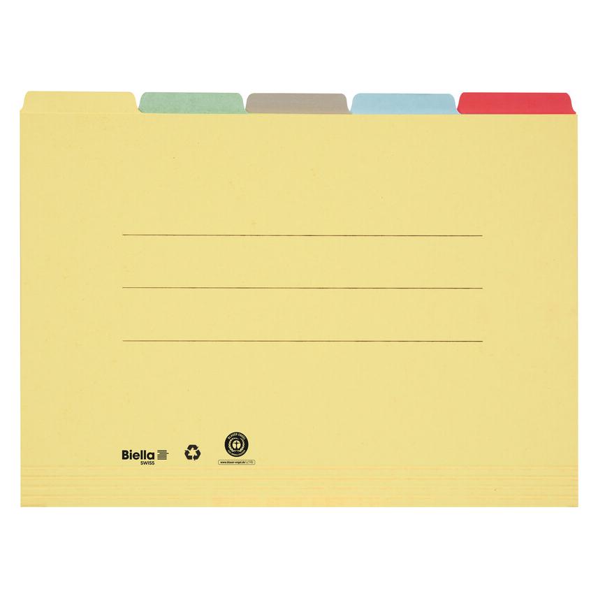 Biella Registermappe (A4, 5x) (0325432.00)