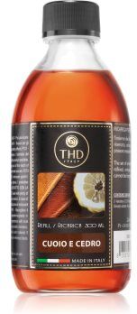 THD Ricarica Cuoio E Cedro recarga de aroma para difusores 300 ml. Ricarica Cuoio E Cedro