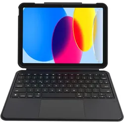 Deqster Smart Combo Touch Keyboard iPad 10.9" (10. Gen.) Apple smart connector, Deutsches Layout (QWERTZ)