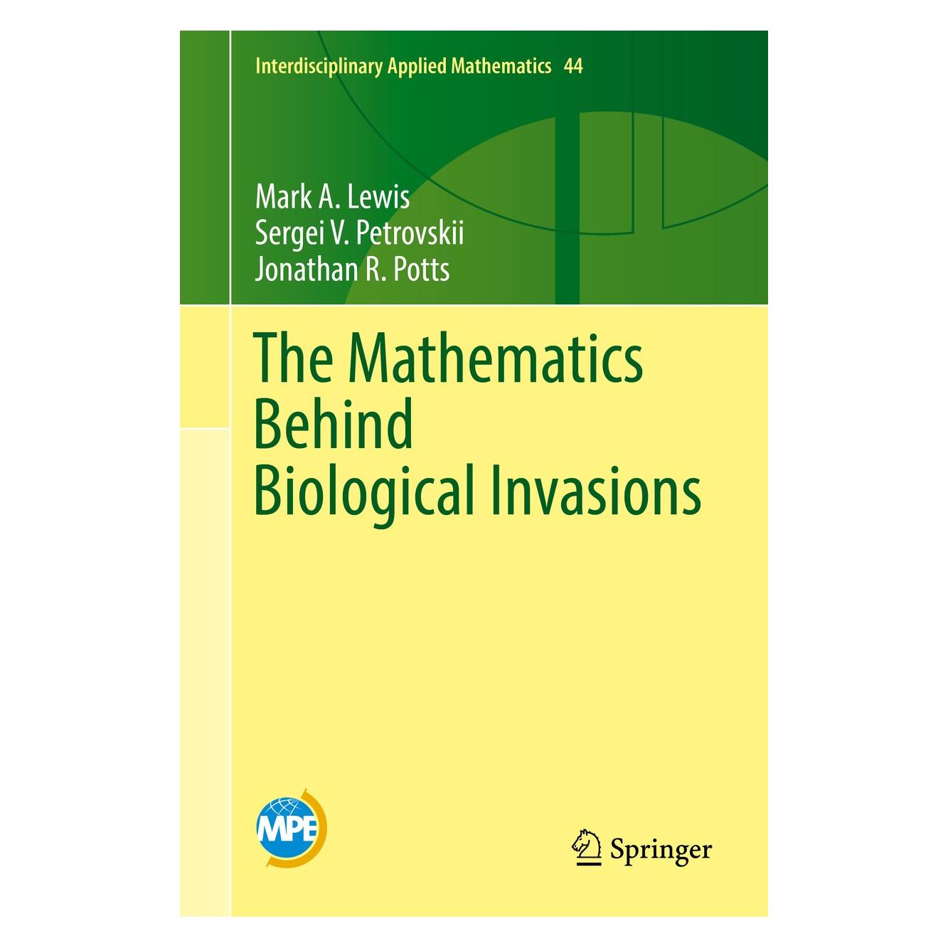 Springer Lewis:The Mathematics Behind Biological (Englisch, Hardcover, Jonathan R. Potts, Mark A. Lewis, Sergei V. Petrovskii) (9783319320427)