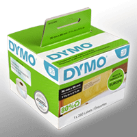 Dymo Labelwriter-Etiketten 99013 (S0722410) transparent, 36 x 89mm, 260 St.