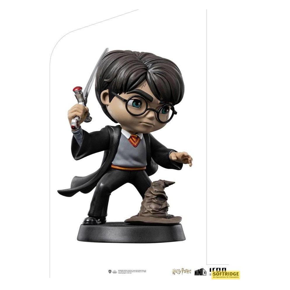 Iron Studios Harry Potter figurine Mini Co. PVC Harry Potter with Sword of Gryffindor 14 cm (WBHPM67922-MC)