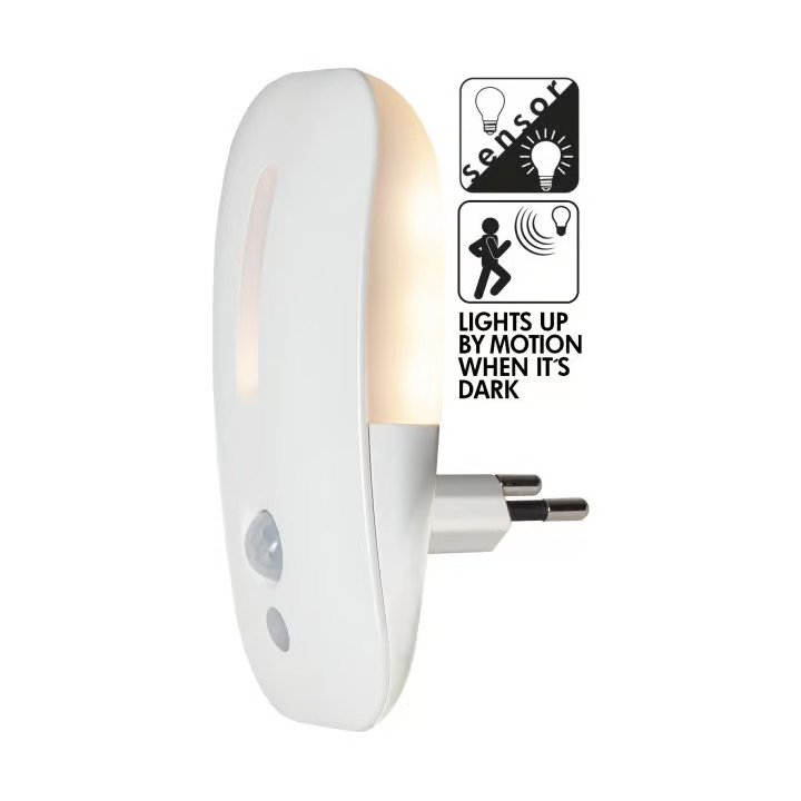 Star Trading Functionele LED-nachtlamp Wit