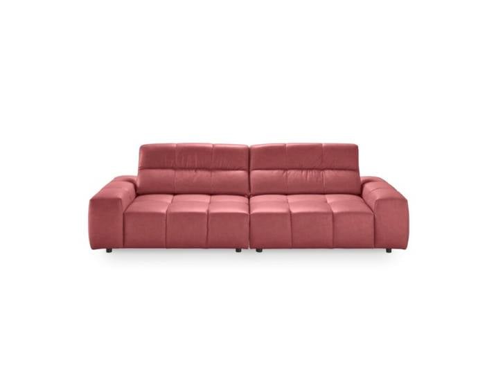 Musterring Marlo Ledersofa mit Sitztiefenverstellung - Leder Vic