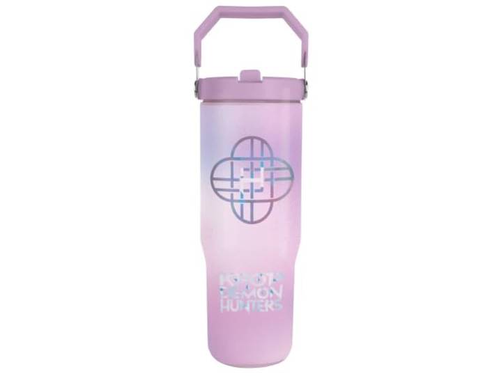 K-Pop Gobelet avec paille en polyéthylène\, capacité de 850 ml\, produit sous licence officielle\, K-Pop Drinkware for Home