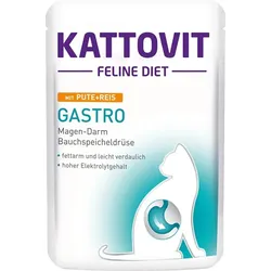 KATTOVIT Gastro Putenreis 85g für das Verdauungssystem