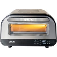 Pizzaofen Luigi edelstahl/schwarz, 1.700 Watt, für Pizzen bis ca. Ø 30cm