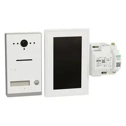Ritto RGE2092170 Listo Video Einfamilienhaus-Set TwinBus IP Weiß Aufputz