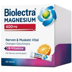 Biolectra Magnesium® 400 mg Nerven & Muskeln vital 60 St