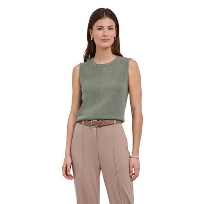 Trägertop FALKE "FALKE Top", Damen, Gr. L, grün (grass (7431)), Shirts Trägertop