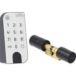 Burg Wächter ENTRYhome 5001 PIN 50010 Türschloss IP53 mit beleuchteter Tastatur, Bluetooth-fähig