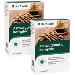 DocMorris Ashwaganda Komplex Doppelpack 2X30 St