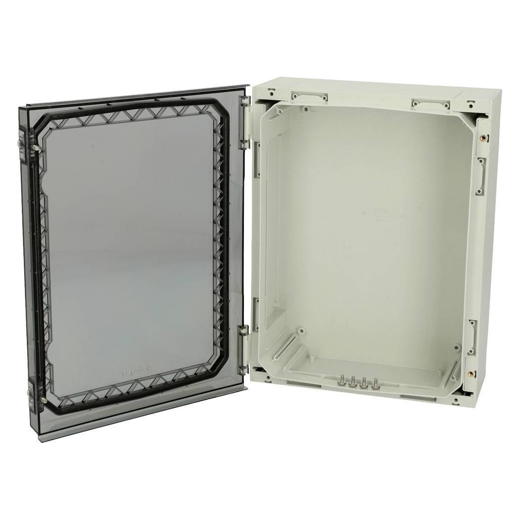 Fibox 4811002 Wandgehäuse 320 x 420 x 150 Polycarbonat korrosionsbeständig grau-weiss (RAL 7035) 1 St (Gehäuse) (4811002)