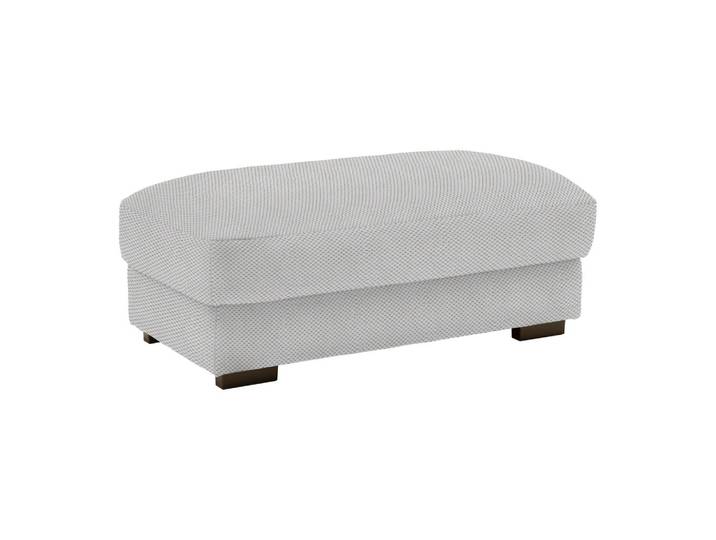Hocker Hellgrau Textil