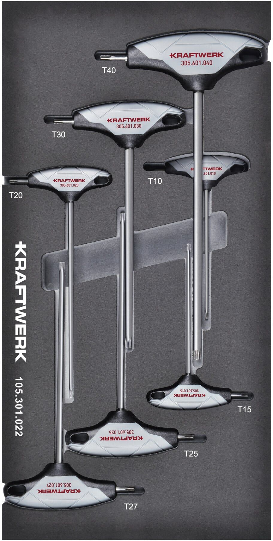 Kraftwerk T-Griff TX 7-tlg. 20x40 Einlage (105.301.022)