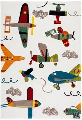SAFAVIEH Carousel Kids Ardak Airplane Rug