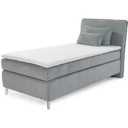 Boxspringbett HARPER JODAR (LF 100x200 cm) - Bezug: Stoff - LF 100x200 cm