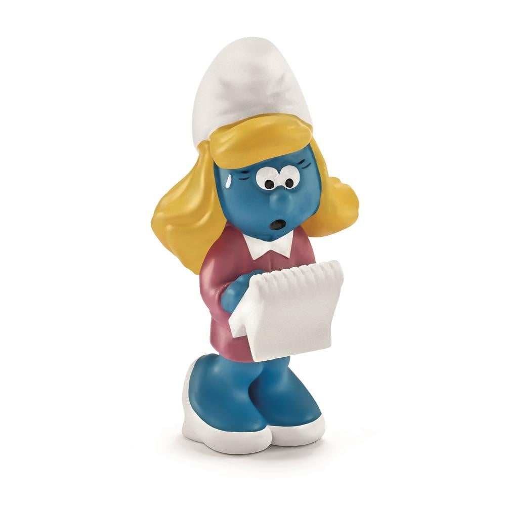 Schleich De Smurfen Speelgoedfiguur met 3 rokjes/jurkjes in blauw, paars, wit en geel